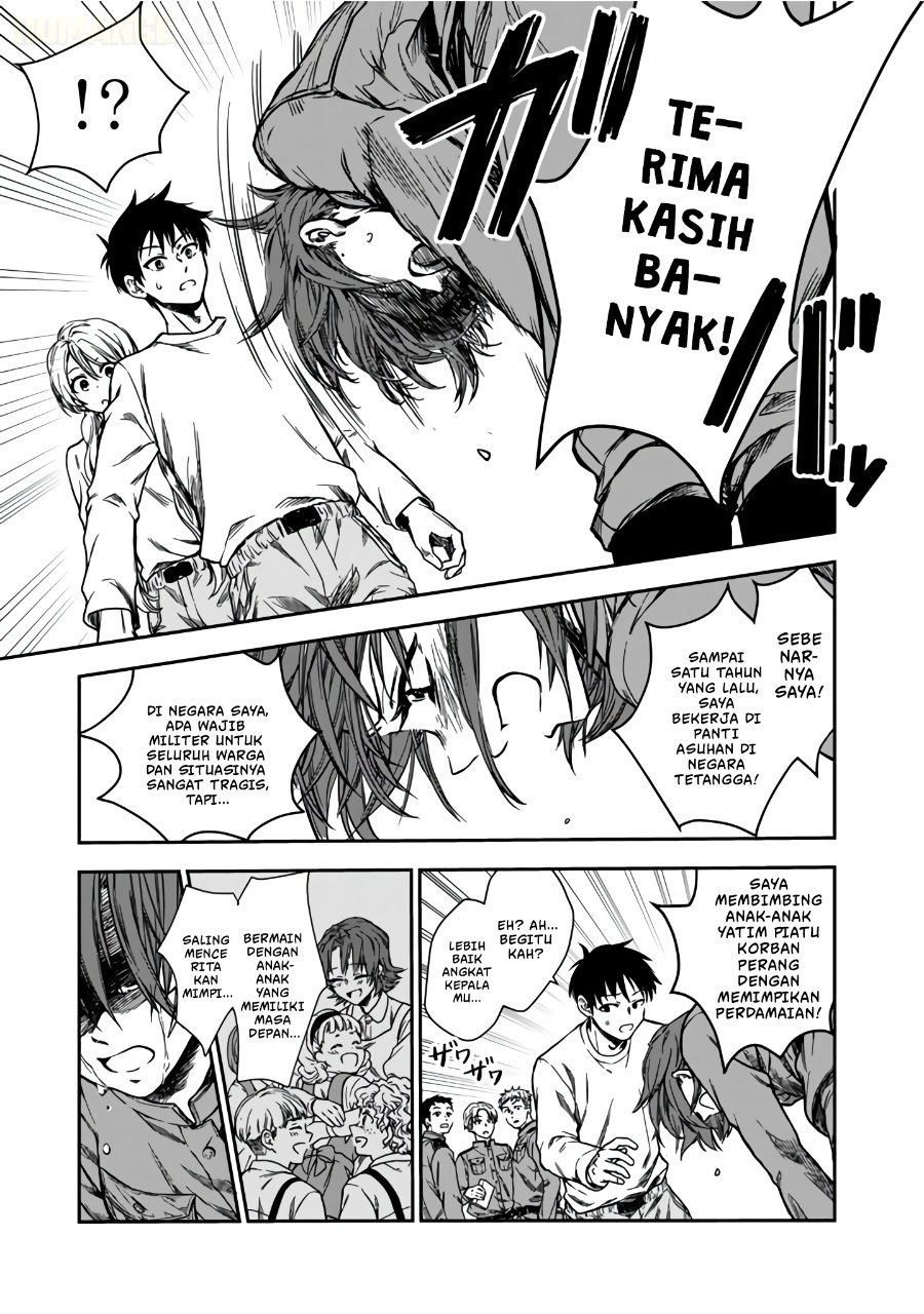 Baca Senchi Kara Kaette kita Takashi-kun. Futsuu ni Koukou Seikatsu wo Okuritai - Chapter 1 halaman 13