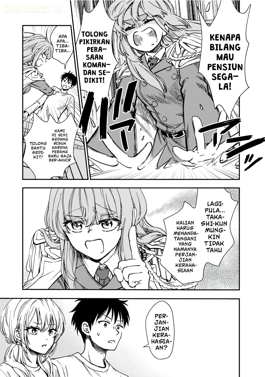Baca Senchi Kara Kaette kita Takashi-kun. Futsuu ni Koukou Seikatsu wo Okuritai - Chapter 1 halaman 21