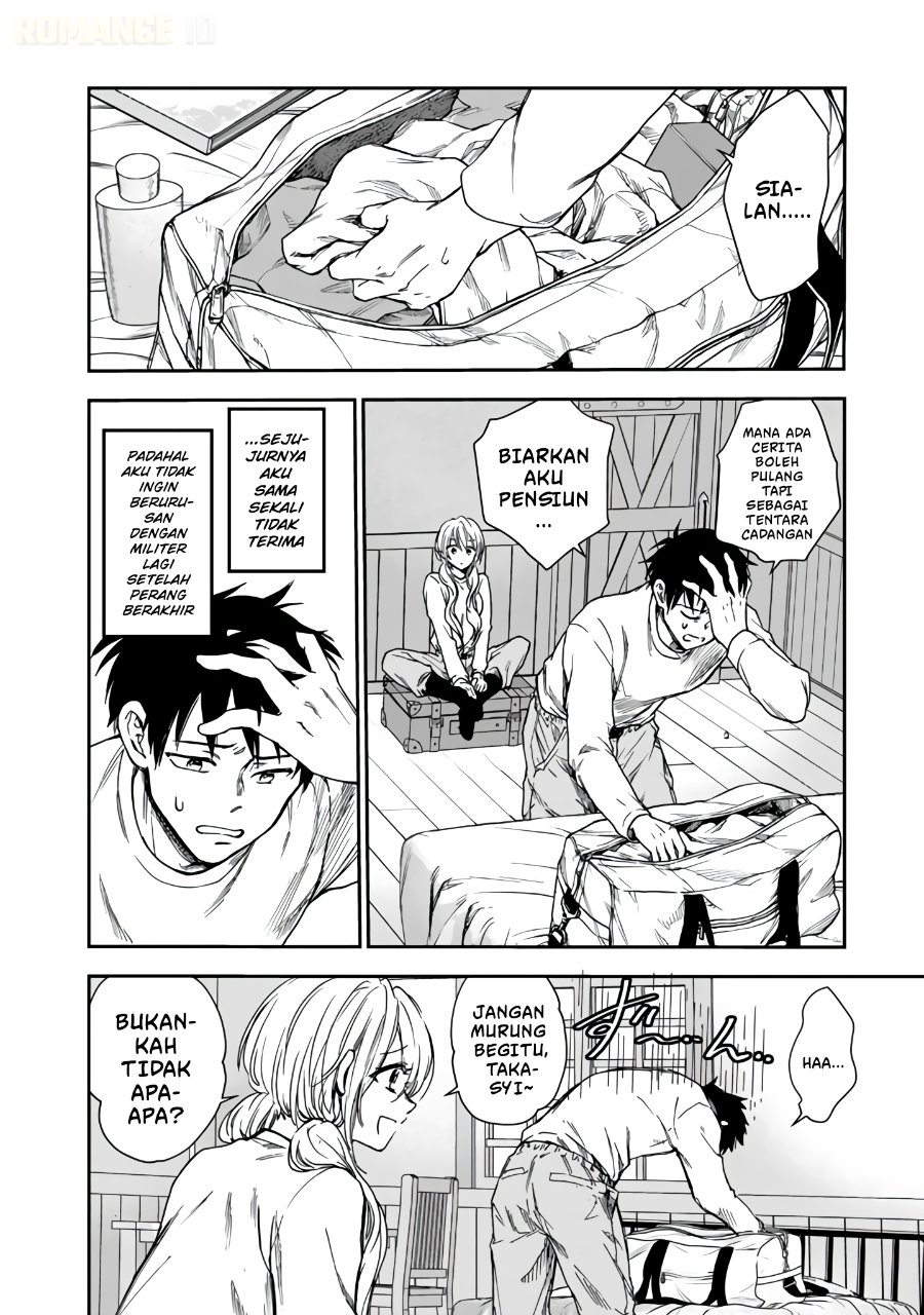 Baca Senchi Kara Kaette kita Takashi-kun. Futsuu ni Koukou Seikatsu wo Okuritai - Chapter 1 halaman 26