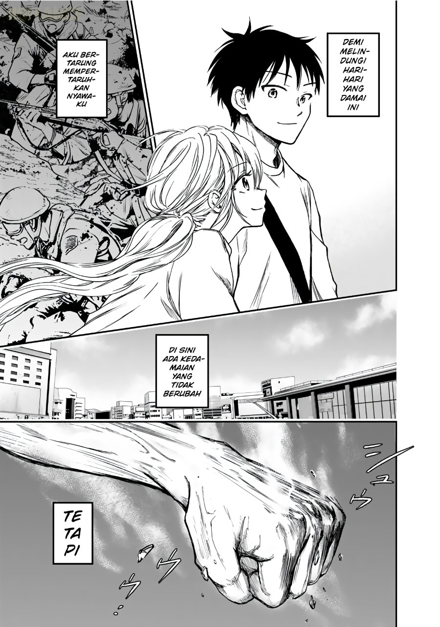 Baca Senchi Kara Kaette kita Takashi-kun. Futsuu ni Koukou Seikatsu wo Okuritai - Chapter 1 halaman 33