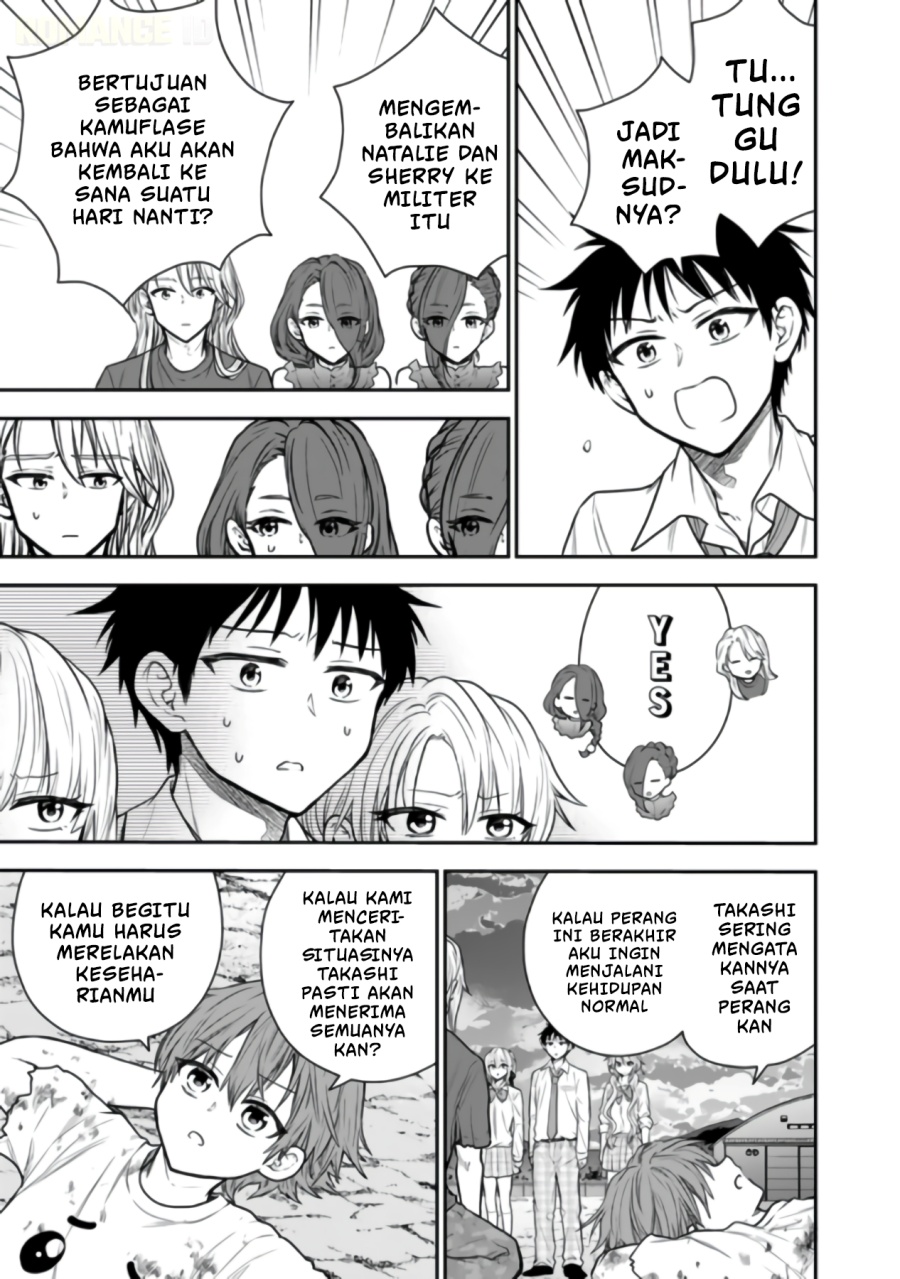 Baca Senchi Kara Kaette kita Takashi-kun. Futsuu ni Koukou Seikatsu wo Okuritai - Chapter 15 halaman 32