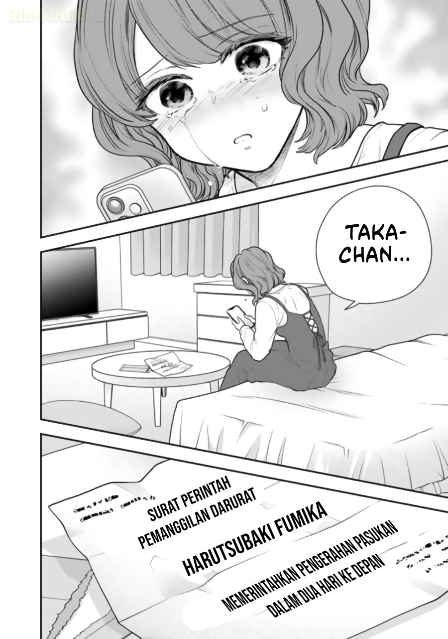 Baca Senchi Kara Kaette kita Takashi-kun. Futsuu ni Koukou Seikatsu wo Okuritai - Chapter 16 halaman 35