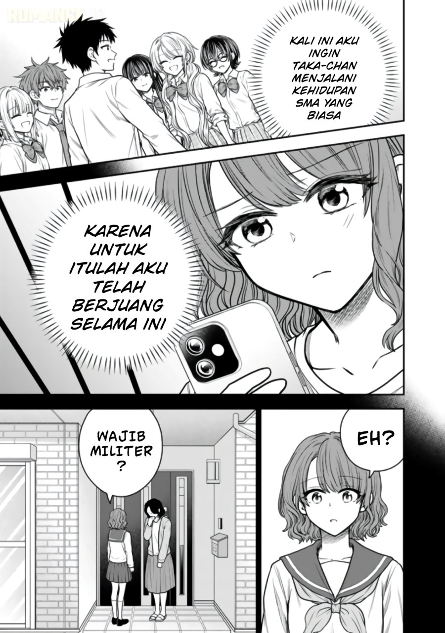 Baca Senchi Kara Kaette kita Takashi-kun. Futsuu ni Koukou Seikatsu wo Okuritai - Chapter 17 halaman 24
