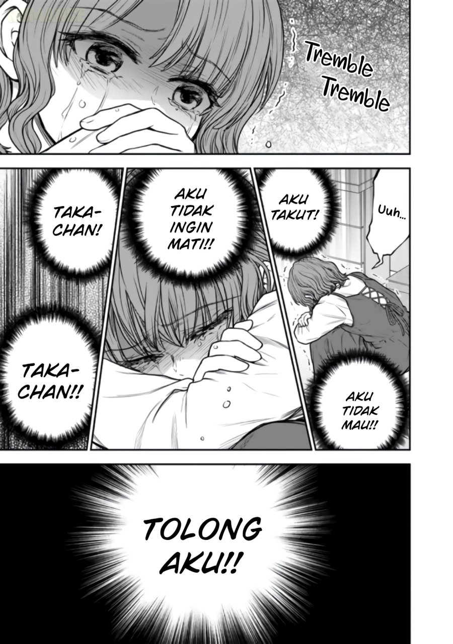 Baca Senchi Kara Kaette kita Takashi-kun. Futsuu ni Koukou Seikatsu wo Okuritai - Chapter 17 halaman 34
