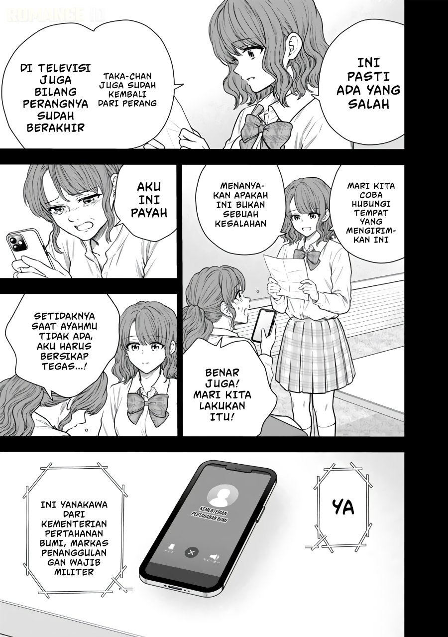 Senchi Kara Kaette kita Takashi-kun. Futsuu ni Koukou Seikatsu wo Okuritai Chapter 18 - Page 6
