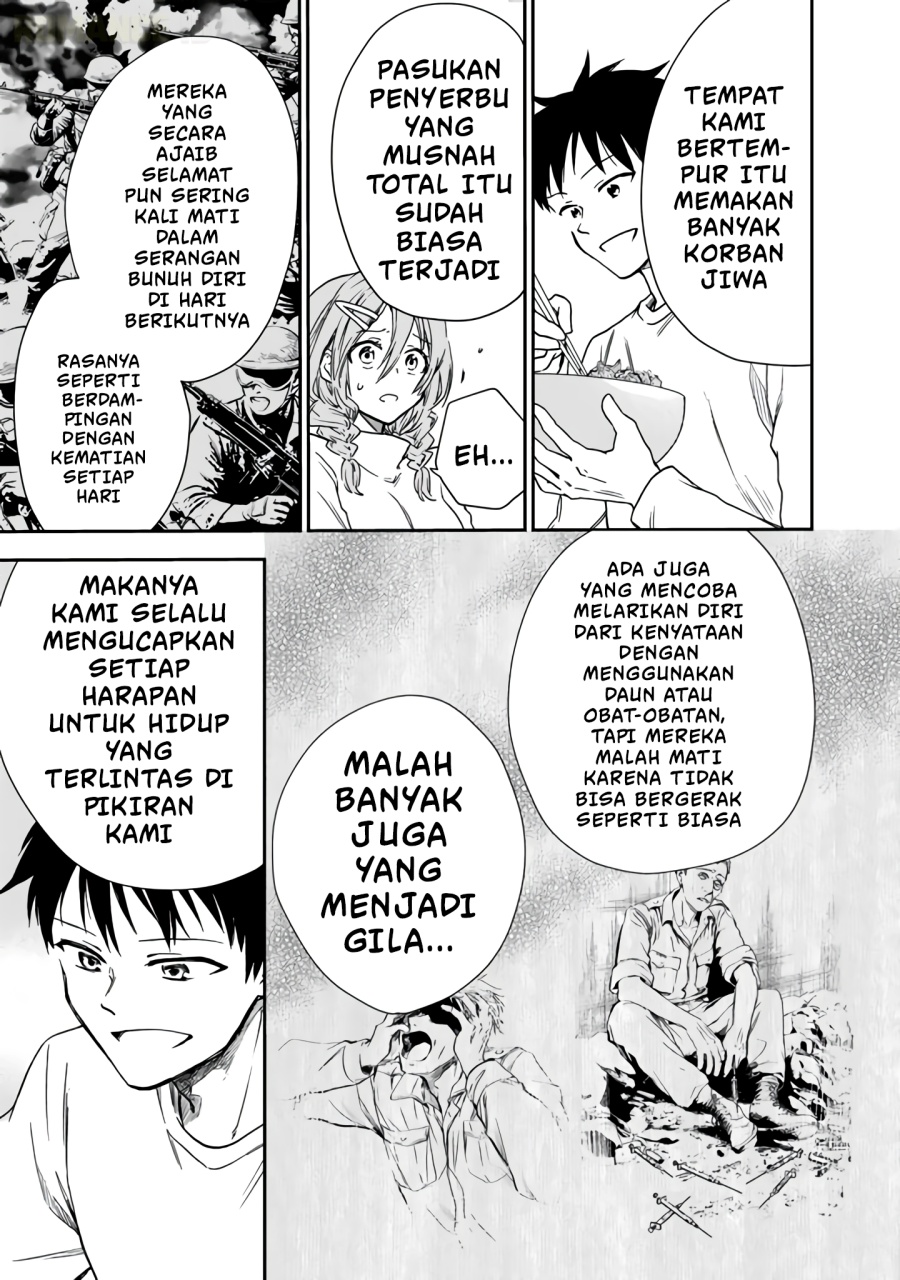 Baca Senchi Kara Kaette kita Takashi-kun. Futsuu ni Koukou Seikatsu wo Okuritai - Chapter 2 halaman 14