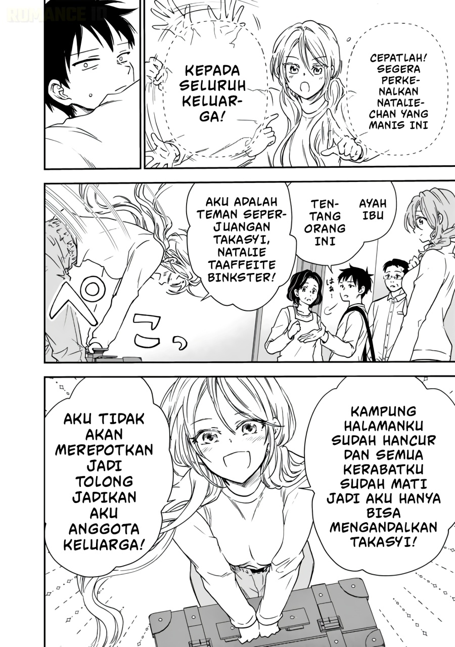 Baca Senchi Kara Kaette kita Takashi-kun. Futsuu ni Koukou Seikatsu wo Okuritai - Chapter 2 halaman 21
