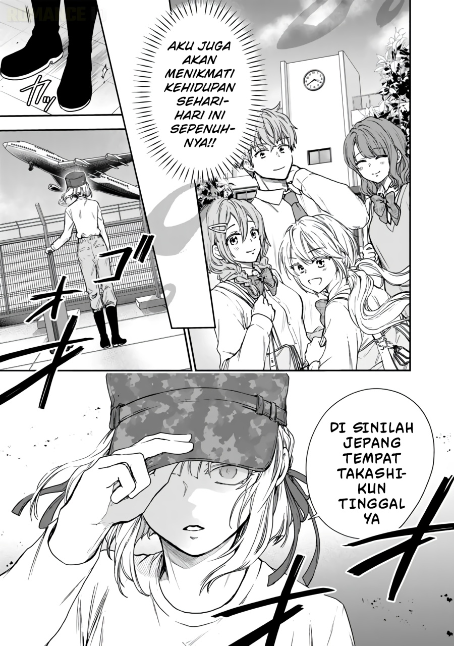 Senchi Kara Kaette kita Takashi-kun. Futsuu ni Koukou Seikatsu wo Okuritai Chapter 5 - Page 34