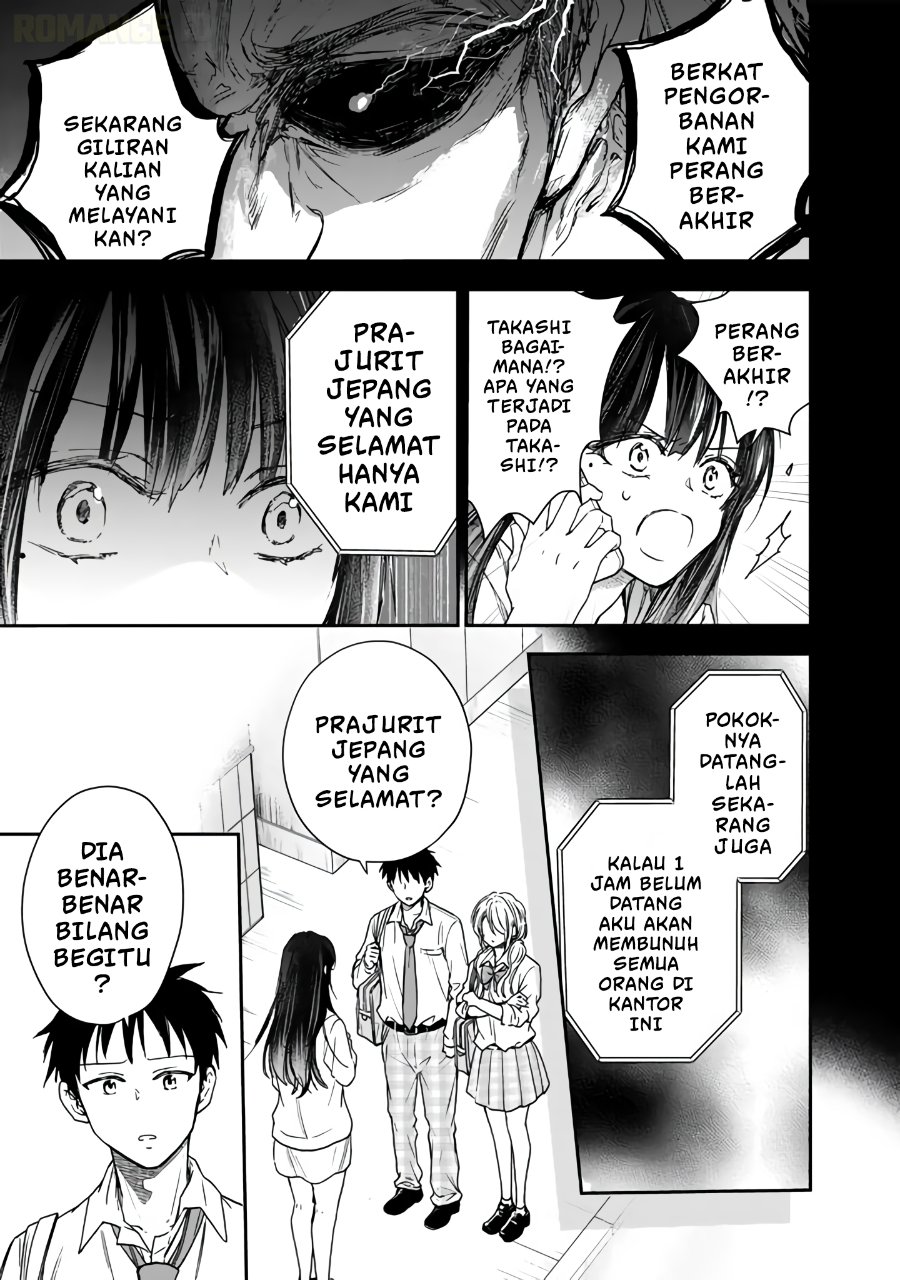 Baca Senchi Kara Kaette kita Takashi-kun. Futsuu ni Koukou Seikatsu wo Okuritai - Chapter 7 halaman 30