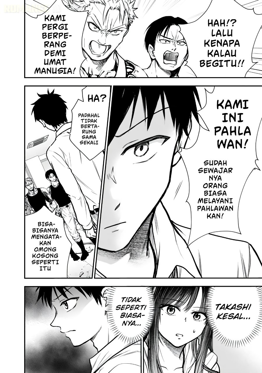 Baca Senchi Kara Kaette kita Takashi-kun. Futsuu ni Koukou Seikatsu wo Okuritai - Chapter 8 halaman 13