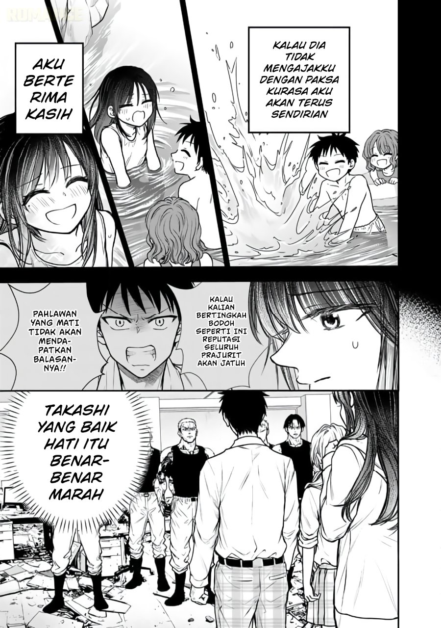 Baca Senchi Kara Kaette kita Takashi-kun. Futsuu ni Koukou Seikatsu wo Okuritai - Chapter 8 halaman 22