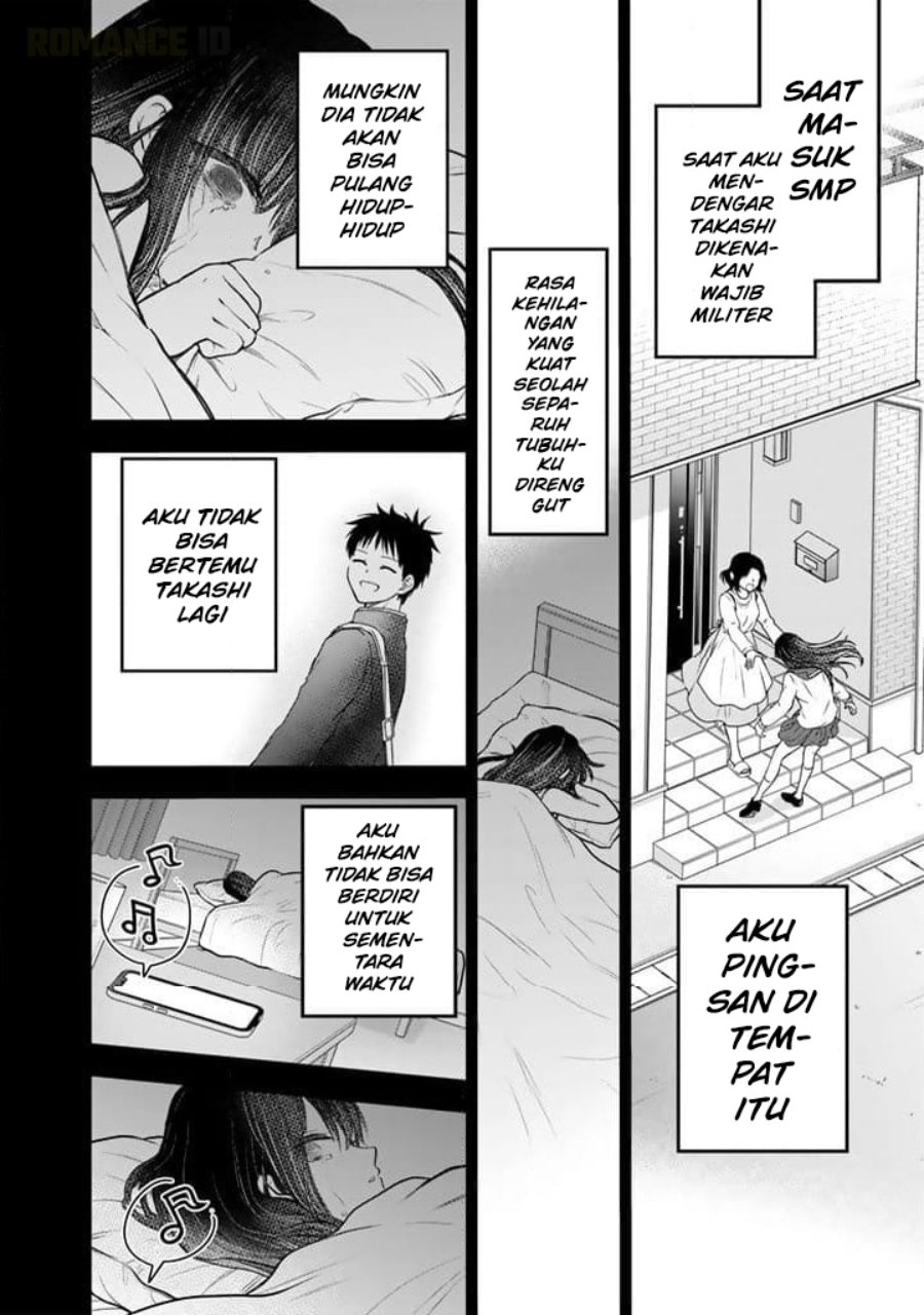 Baca Senchi Kara Kaette kita Takashi-kun. Futsuu ni Koukou Seikatsu wo Okuritai - Chapter 9 halaman 27