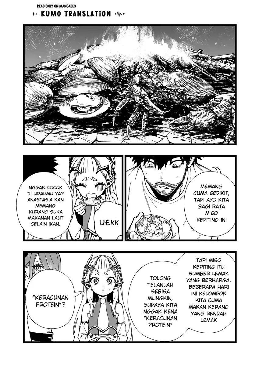 Baca Senki Survival Saga: Isekai no Unmei o Kaketa Mujintou Fujun Iseikouyuu - Chapter 38 halaman 7