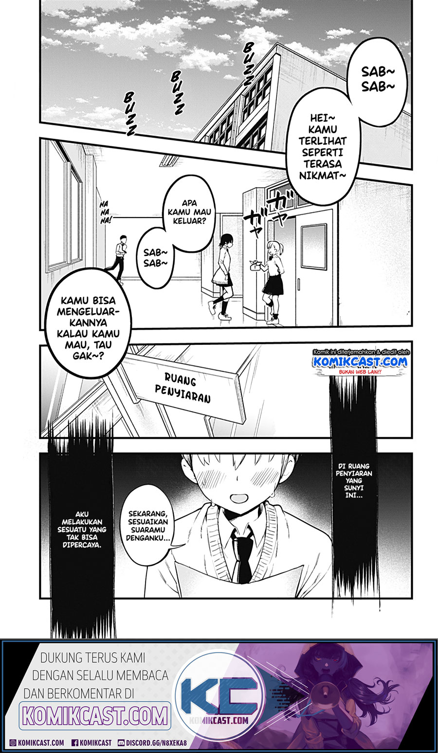 Baca Senpai! Ore no Koe de Iyasa Renaide Kudasai! - Chapter 1 halaman 2