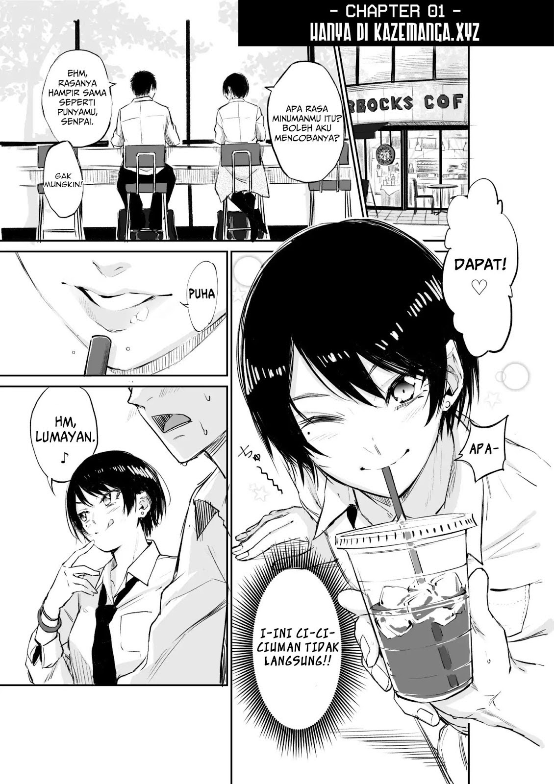 Baca Senpai x Kouhai - Chapter 1 halaman 2