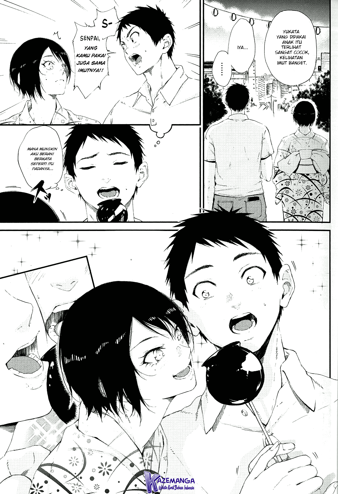 Baca Senpai x Kouhai - Chapter 12.1 halaman 16