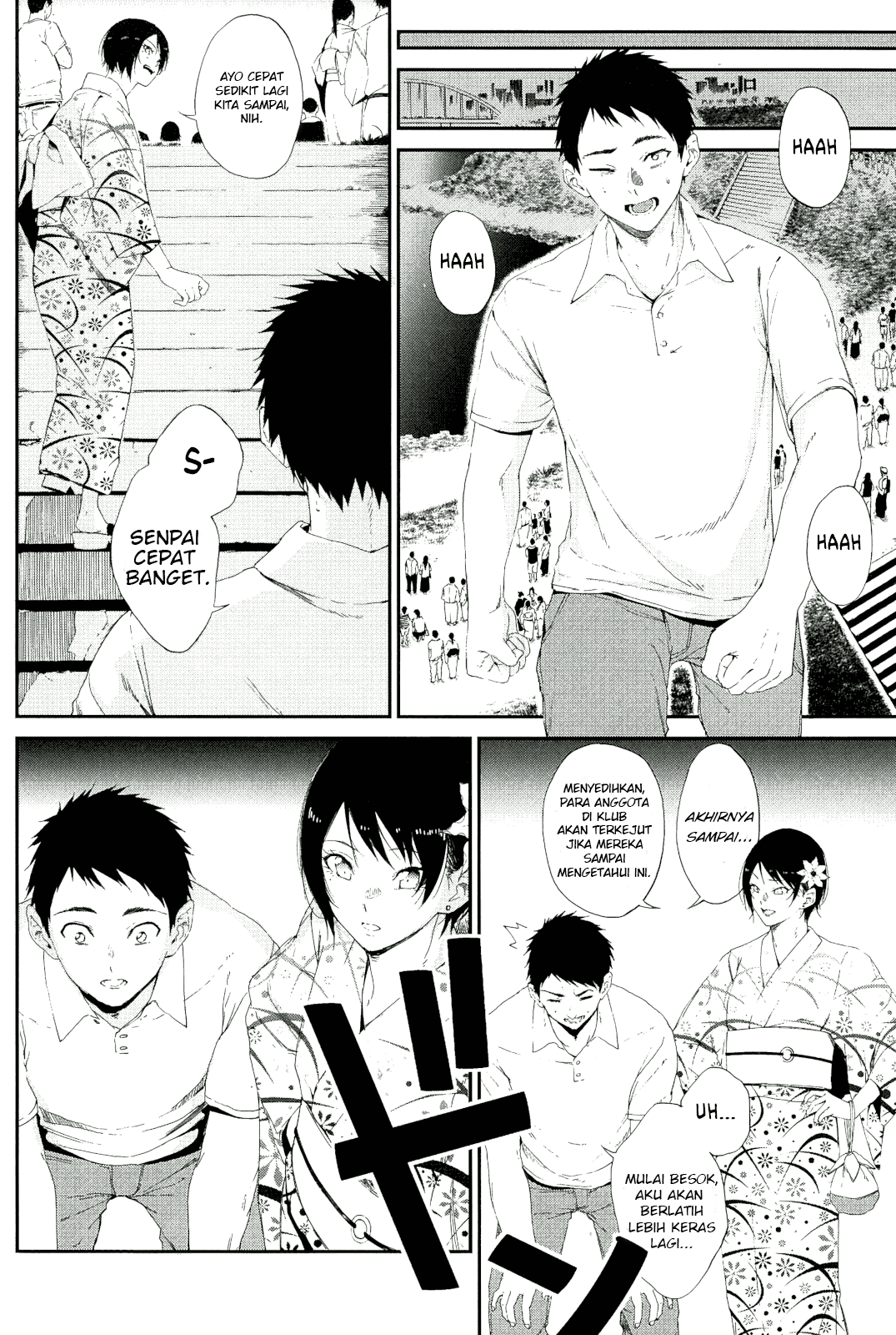 Baca Senpai x Kouhai - Chapter 12.1 halaman 19