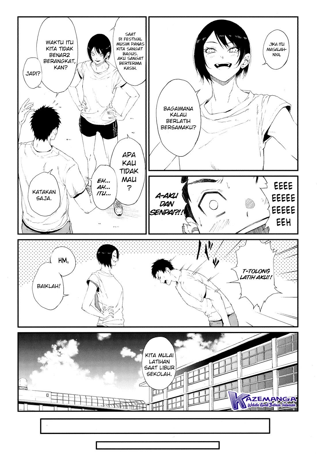 Baca Senpai x Kouhai - Chapter 13.1 halaman 9