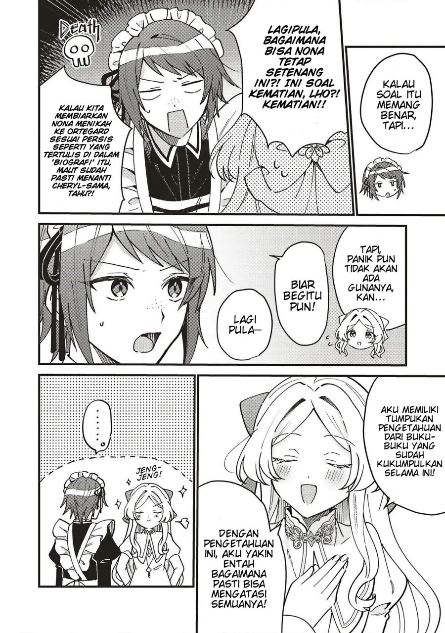 Baca Senrihin Reijou Sheryl wa Jibun Okorosu Otto wo Kago Shitai - Chapter 2.1 halaman 3