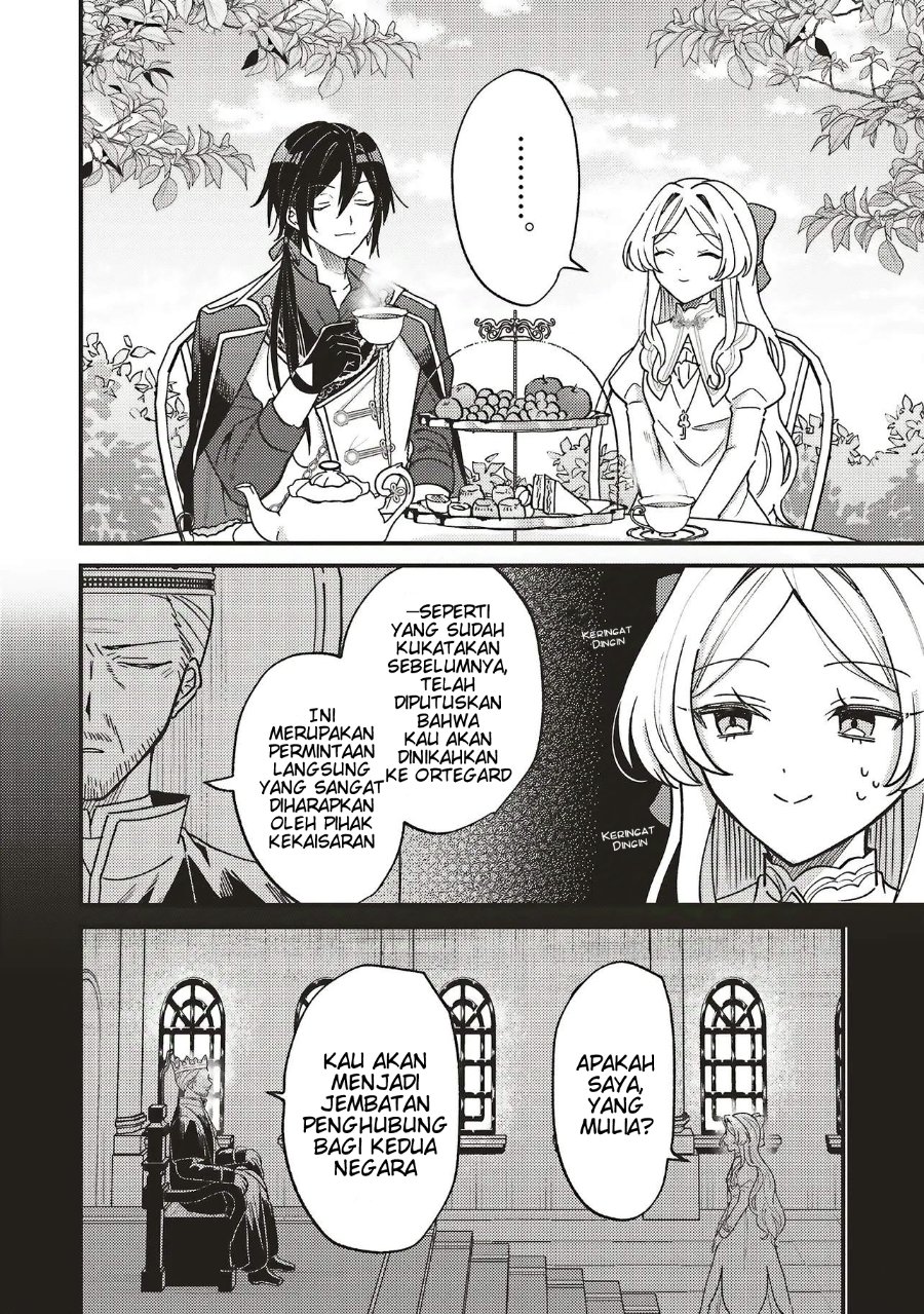 Baca Senrihin Reijou Sheryl wa Jibun Okorosu Otto wo Kago Shitai - Chapter 2.2 halaman 1