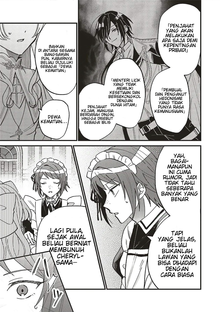 Baca Senrihin Reijou Sheryl wa Jibun Okorosu Otto wo Kago Shitai Chapter 3 Bahasa Indonesia page 12