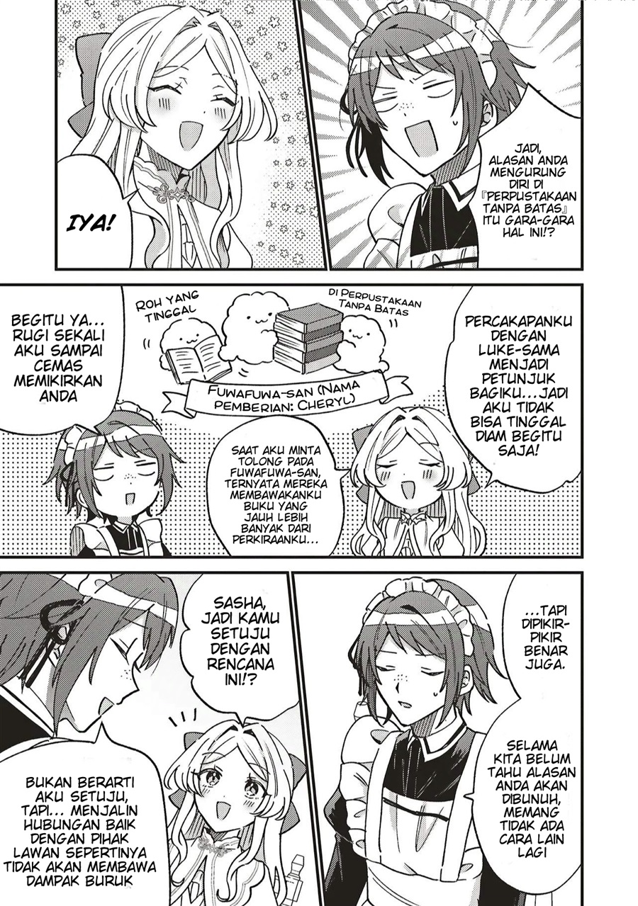 Baca Senrihin Reijou Sheryl wa Jibun Okorosu Otto wo Kago Shitai Chapter 3 Bahasa Indonesia page 16