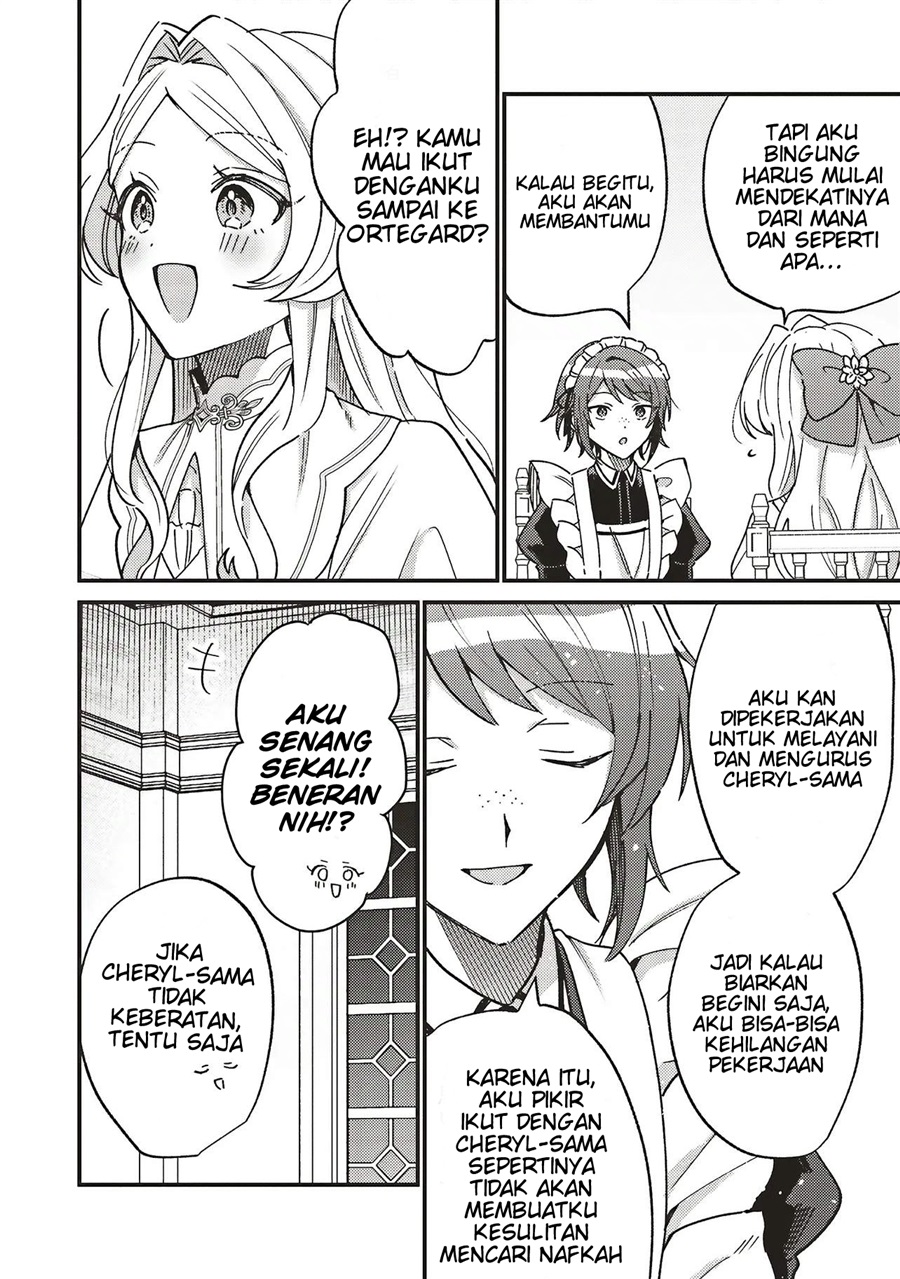 Baca Senrihin Reijou Sheryl wa Jibun Okorosu Otto wo Kago Shitai Chapter 3 Bahasa Indonesia page 18