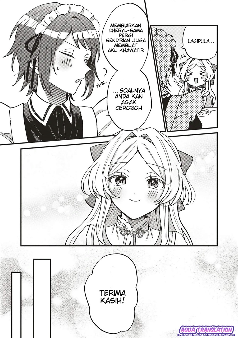 Baca Senrihin Reijou Sheryl wa Jibun Okorosu Otto wo Kago Shitai Chapter 3 Bahasa Indonesia page 20