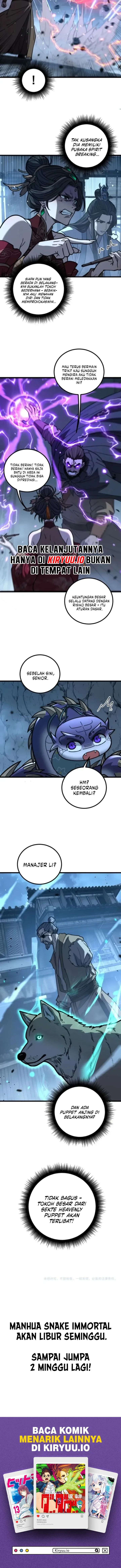 Snake Immortal: The Tale of a Snake's Cultivation to Immortality Chapter 85 - Page 9