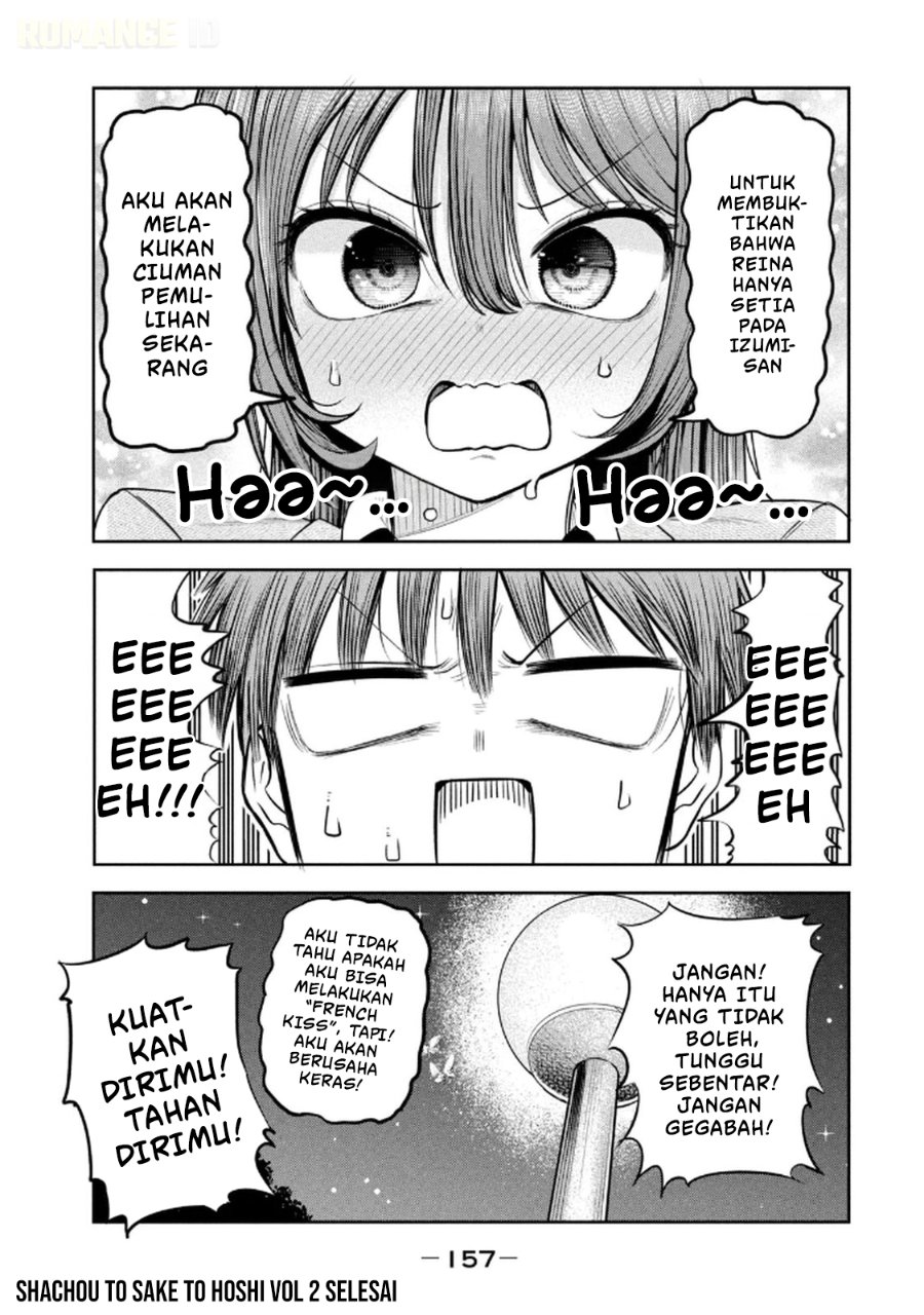 Baca Shachou to Sake to Hoshi - Chapter 14 halaman 22