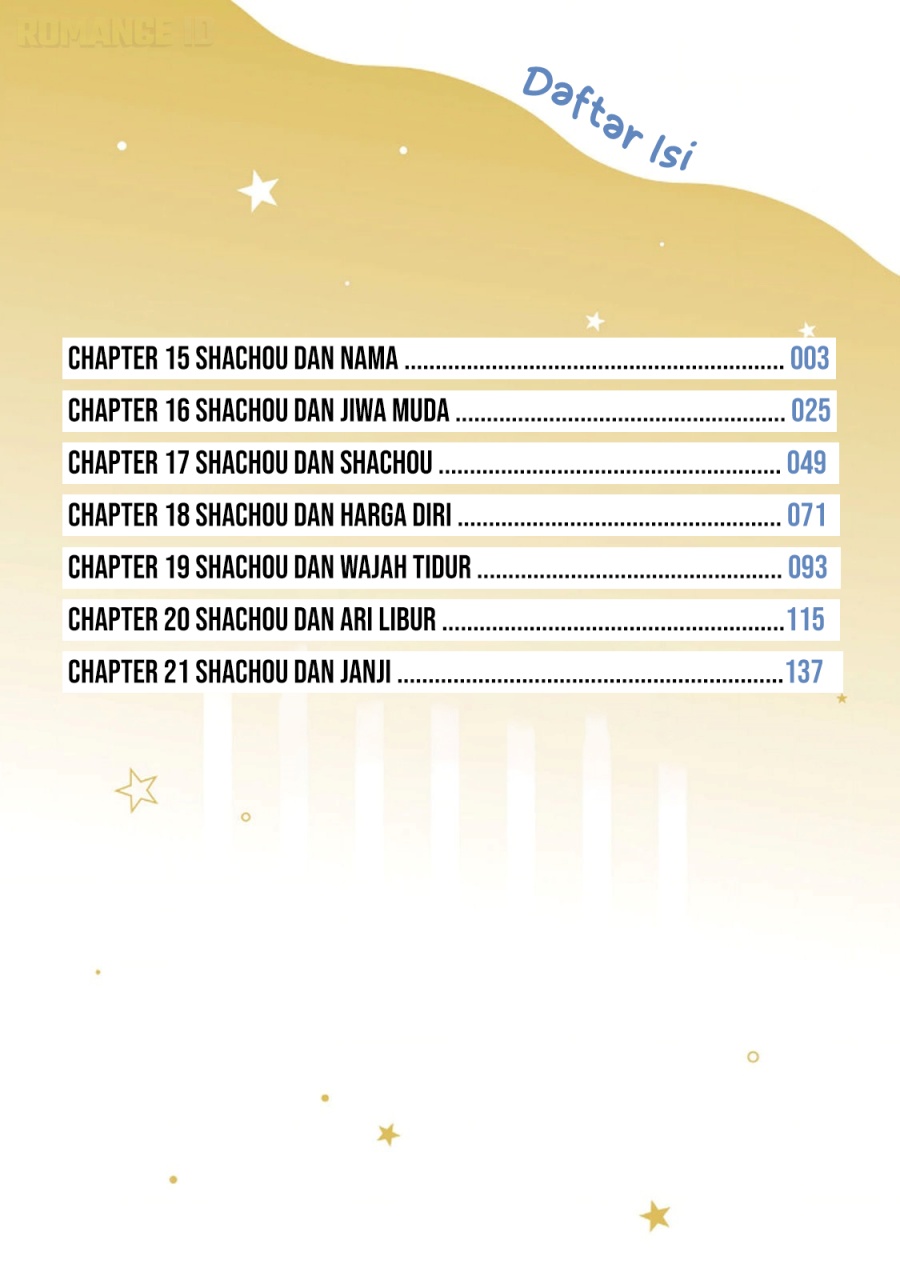Baca Shachou to Sake to Hoshi - Chapter 15 halaman 6