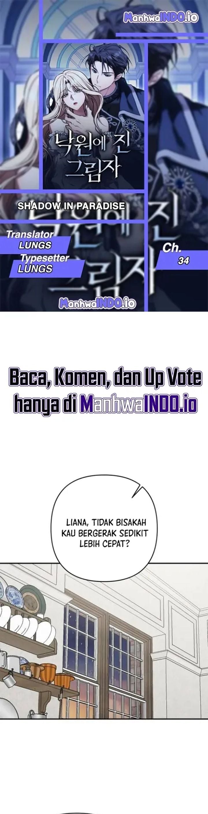 Baca Shadow of Paradise - Chapter 34 halaman 1