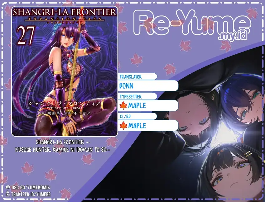 Baca Shangri-La Frontier ~Kusoge Hunter, Kamige ni Idoman to su~ - Chapter 271 halaman 1