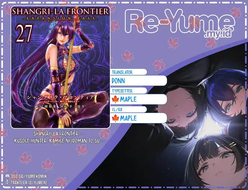 Baca Shangri-La Frontier ~Kusoge Hunter, Kamige ni Idoman to su~ - Chapter 273 halaman 1