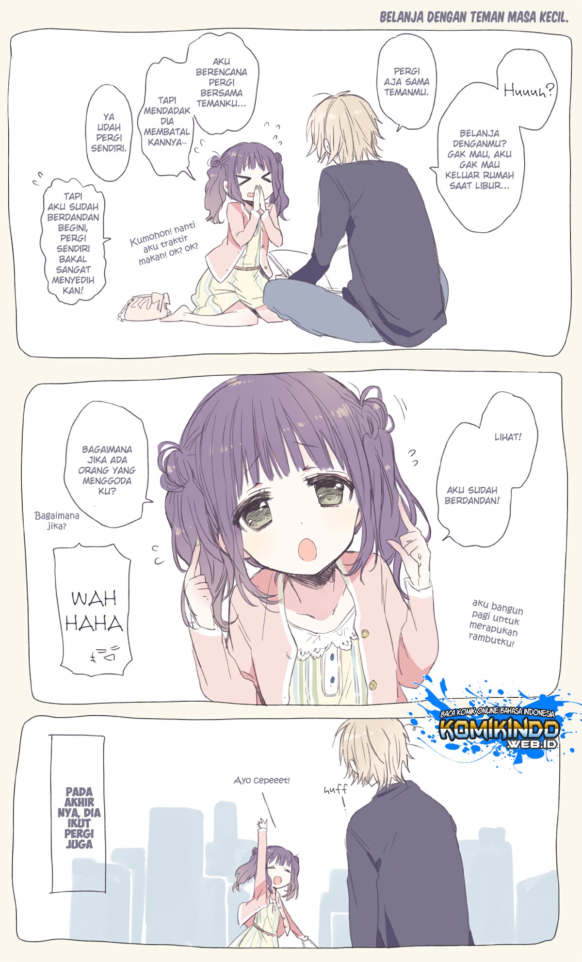 Baca She’s Not My Girlfriend! We’re Just Childhood Friends - Chapter 3 halaman 8