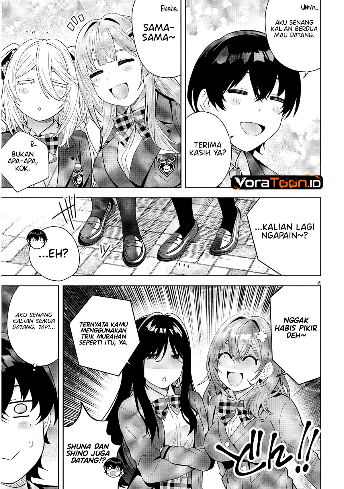 Shibou Endo wo Kaihi shita Gyaruge no Hirointachi ga Ore no [Nikkichou] wo Yonde Himitsu wo Shittarashii Chapter 1 - Page 49