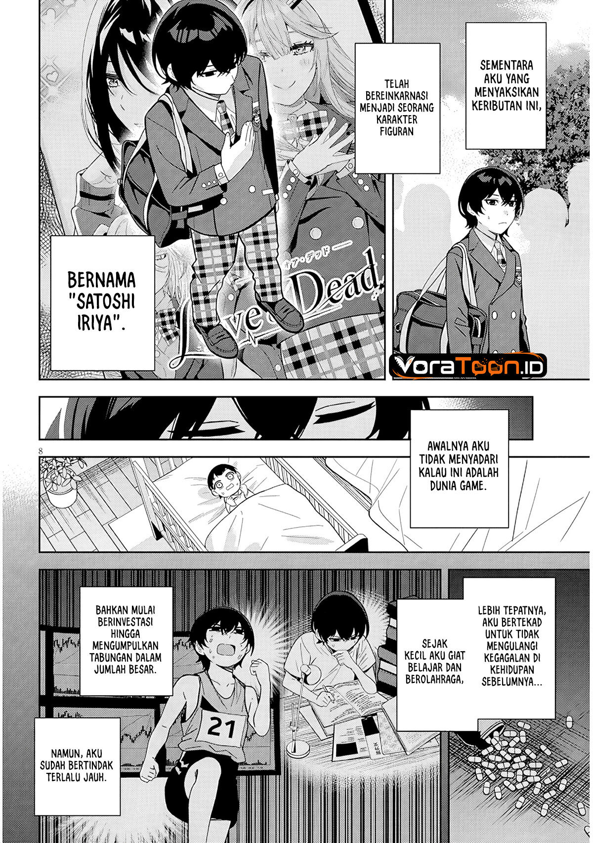 Shibou Endo wo Kaihi shita Gyaruge no Hirointachi ga Ore no [Nikkichou] wo Yonde Himitsu wo Shittarashii Chapter 1 - Page 8