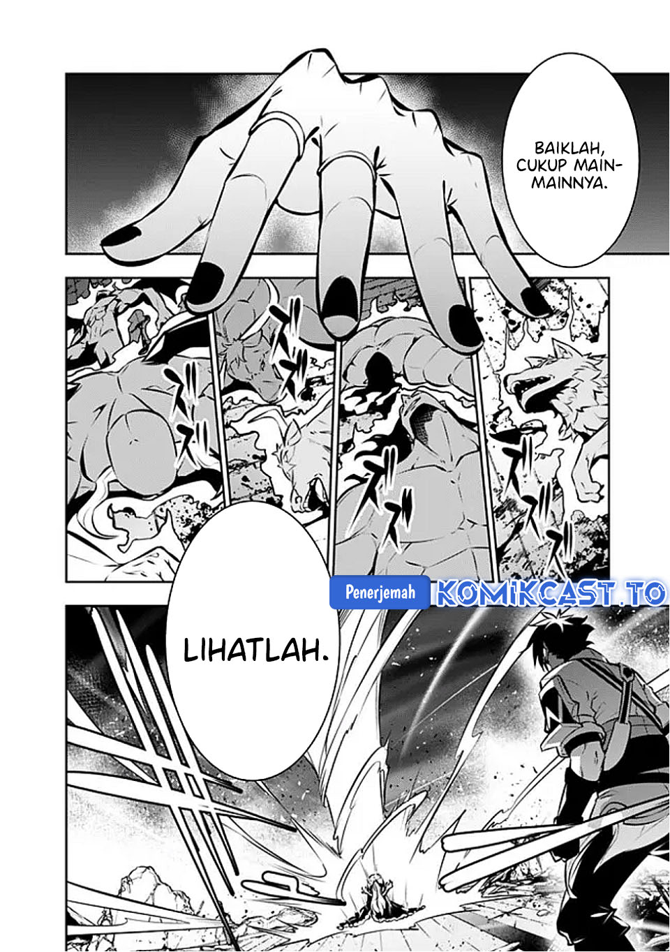 Baca Shijou Saikyou no Mahou Kenshi, F Rank Boukensha ni Tensei Suru ~Kensei to Matei, 2 Tsu no Zense omotta Otoko no Eiyuutan~ - Chapter 134 halaman 11