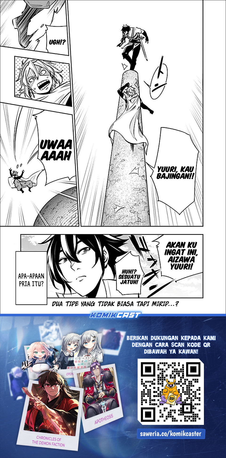 Baca Shijou Saikyou no Mahou Kenshi, F Rank Boukensha ni Tensei Suru ~Kensei to Matei, 2 Tsu no Zense omotta Otoko no Eiyuutan~ - Chapter 144 halaman 19