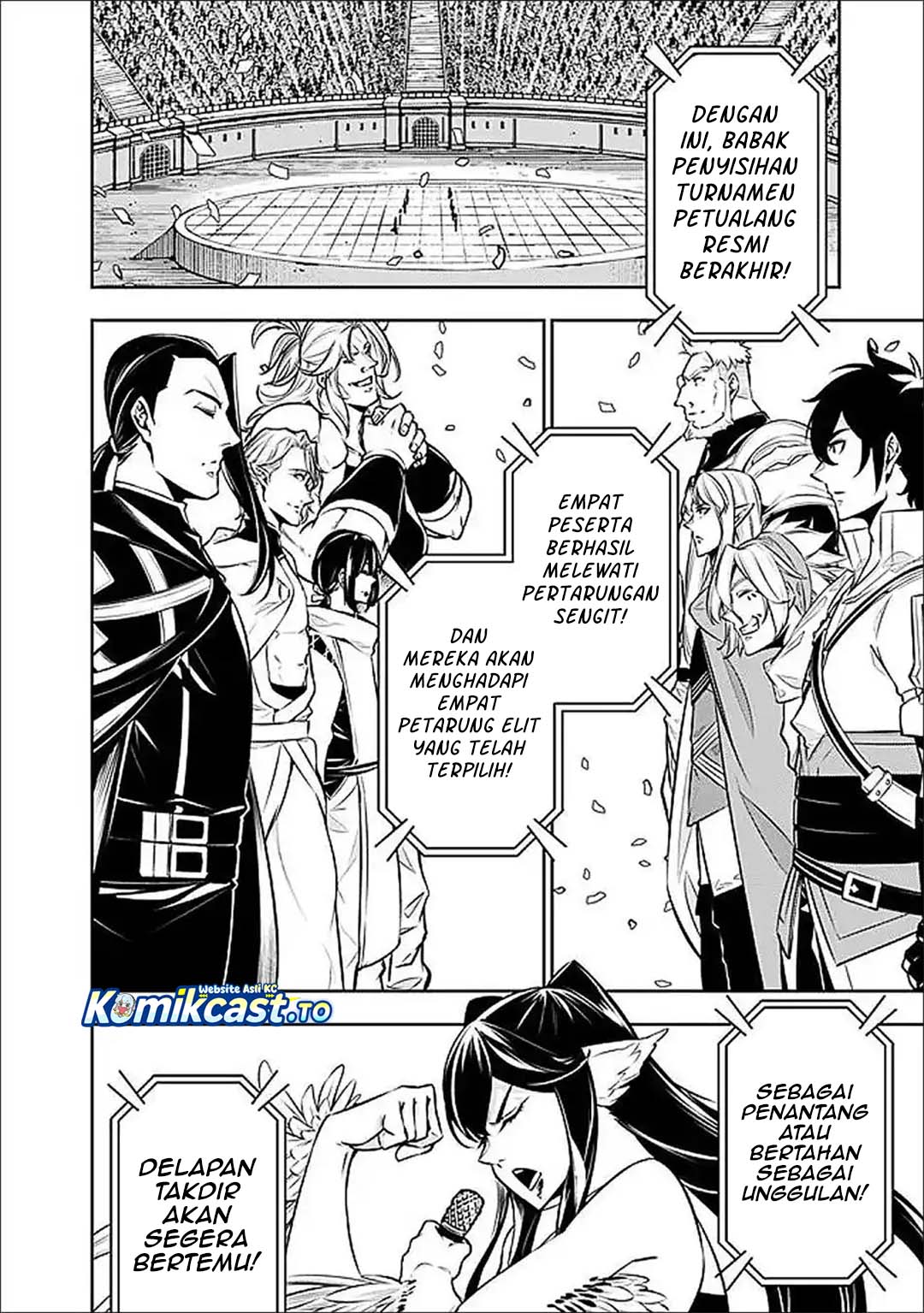 Baca Shijou Saikyou no Mahou Kenshi, F Rank Boukensha ni Tensei Suru ~Kensei to Matei, 2 Tsu no Zense omotta Otoko no Eiyuutan~ - Chapter 148 halaman 14