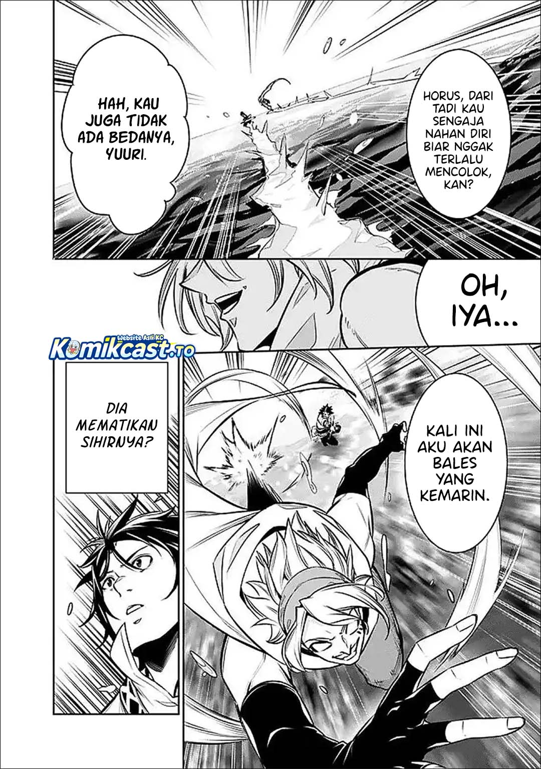 Baca Shijou Saikyou no Mahou Kenshi, F Rank Boukensha ni Tensei Suru ~Kensei to Matei, 2 Tsu no Zense omotta Otoko no Eiyuutan~ - Chapter 148 halaman 3