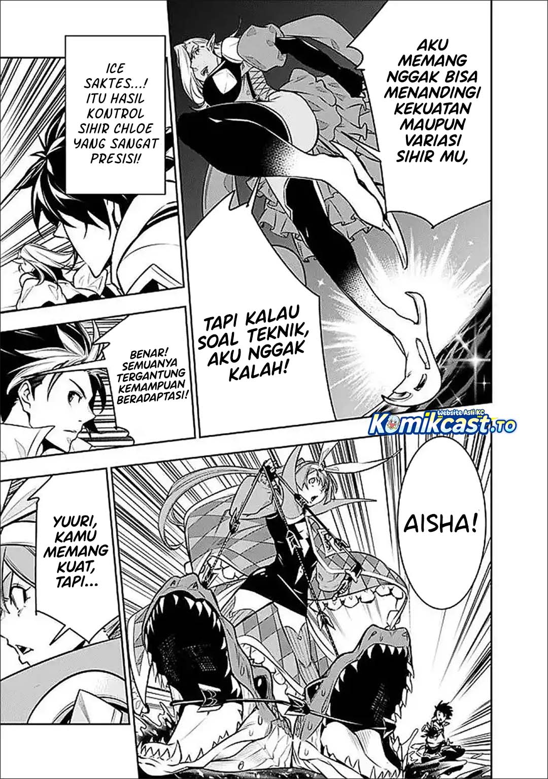 Baca Shijou Saikyou no Mahou Kenshi, F Rank Boukensha ni Tensei Suru ~Kensei to Matei, 2 Tsu no Zense omotta Otoko no Eiyuutan~ - Chapter 148 halaman 6