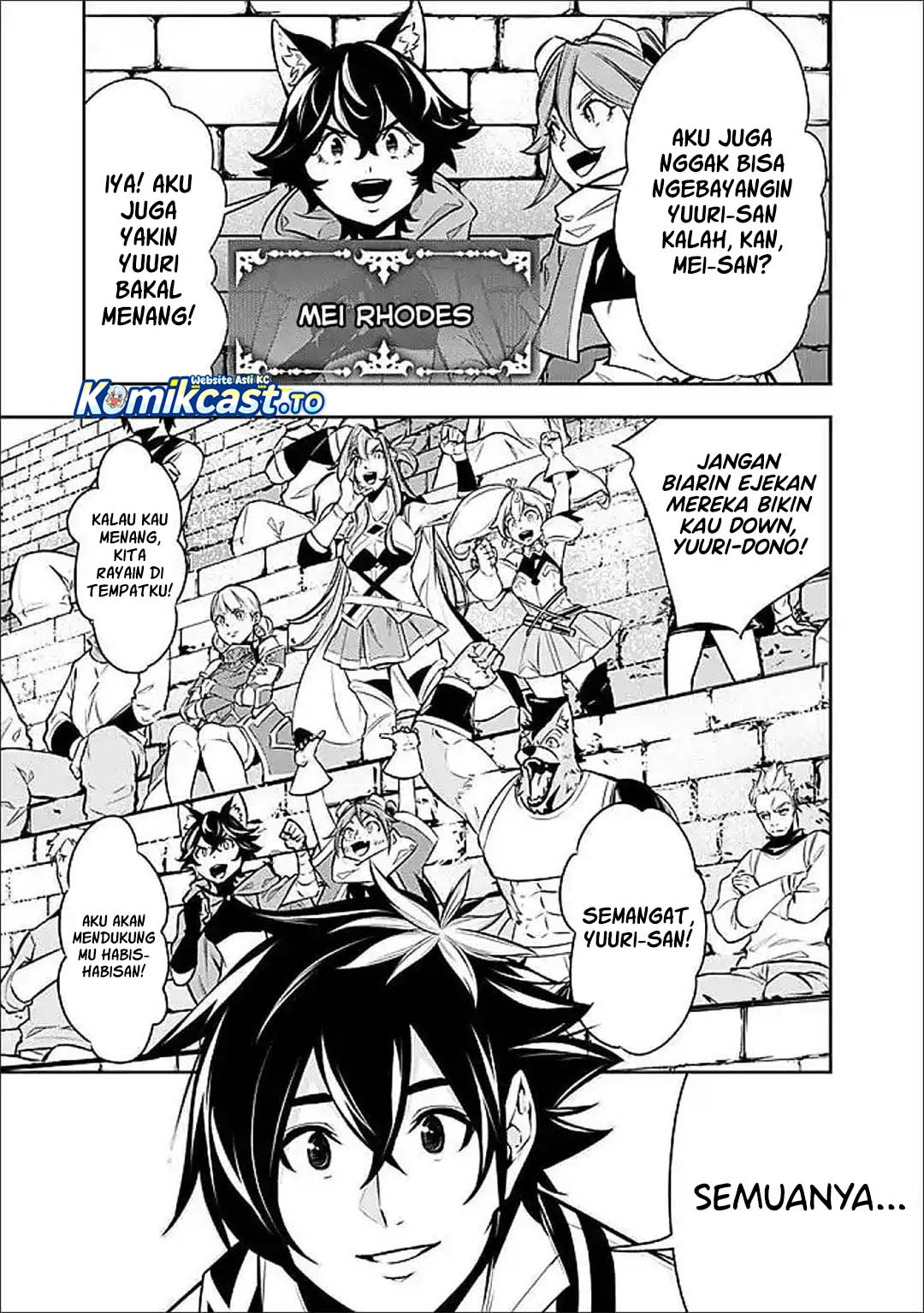 Baca Shijou Saikyou no Mahou Kenshi, F Rank Boukensha ni Tensei Suru ~Kensei to Matei, 2 Tsu no Zense omotta Otoko no Eiyuutan~ - Chapter 149 halaman 12