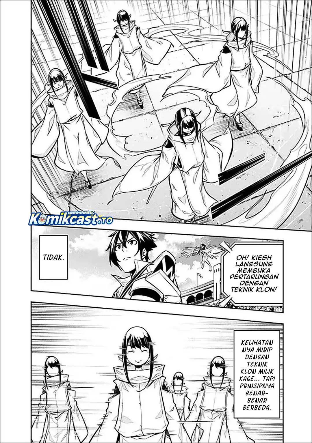 Baca Shijou Saikyou no Mahou Kenshi, F Rank Boukensha ni Tensei Suru ~Kensei to Matei, 2 Tsu no Zense omotta Otoko no Eiyuutan~ - Chapter 152 halaman 3