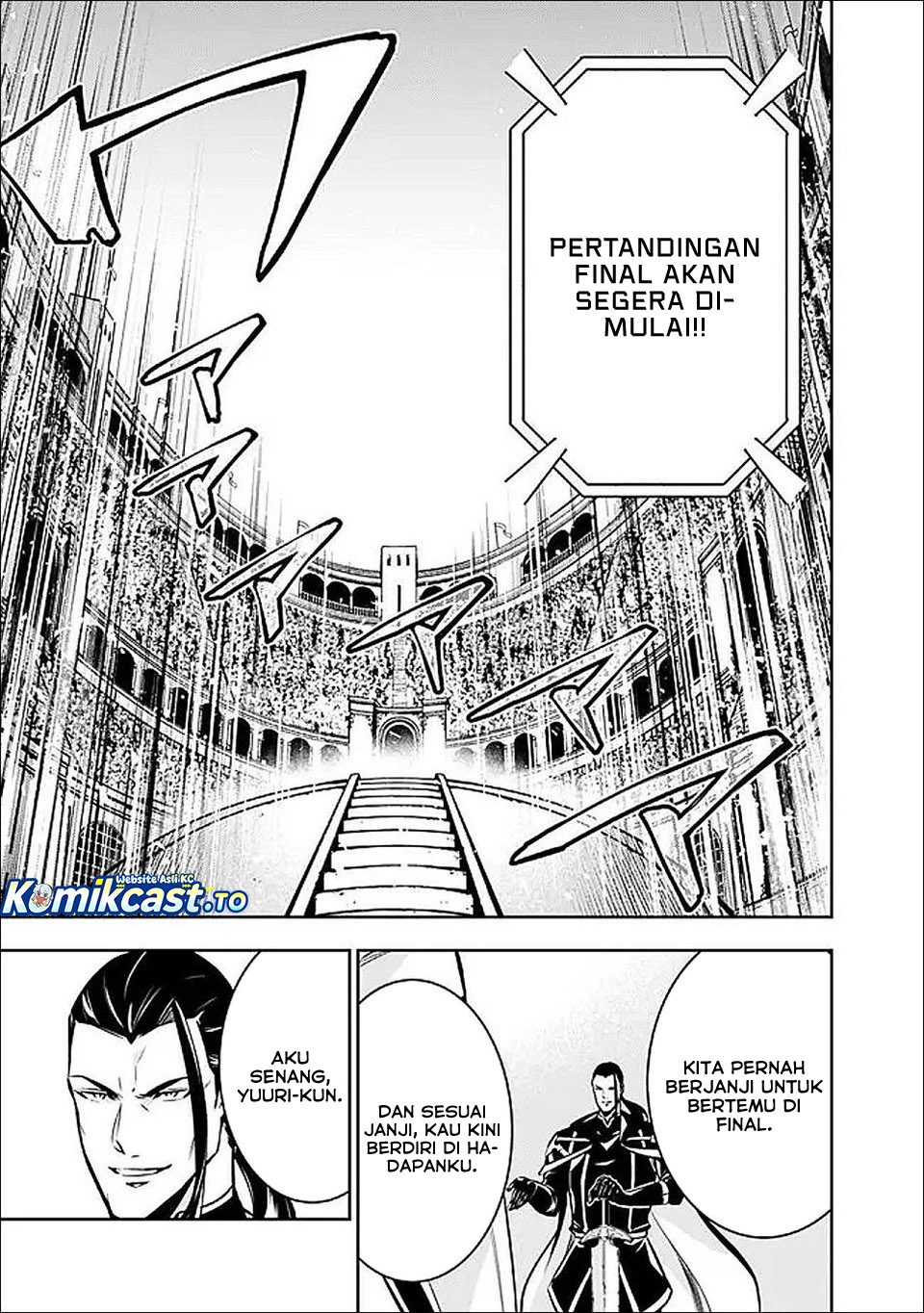 Baca Shijou Saikyou no Mahou Kenshi, F Rank Boukensha ni Tensei Suru ~Kensei to Matei, 2 Tsu no Zense omotta Otoko no Eiyuutan~ - Chapter 153 halaman 12