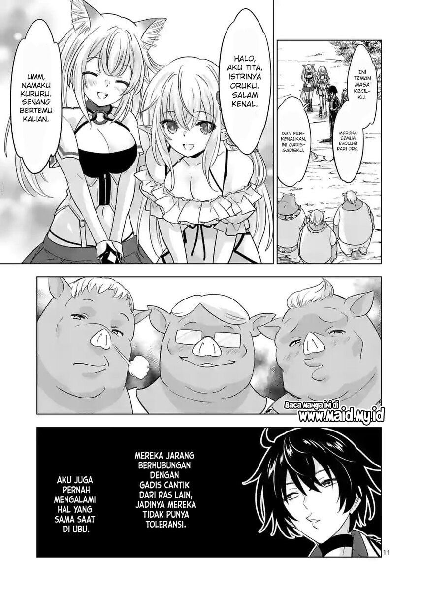 Baca Shijou Saikyou Orc-san no Tanoshii Tanetsuke Harem Zukuri - Chapter 91.5 halaman 3