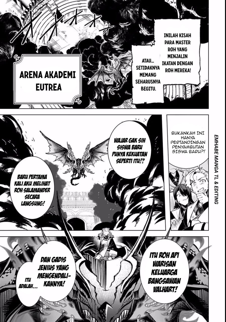Baca Shin no Jitsuryoku wo Kakushiteiru to Omowareteru Seireishi, Jitsuwa Itsumo Meccha Honki de Tatakattemasu - Chapter 1 halaman 5