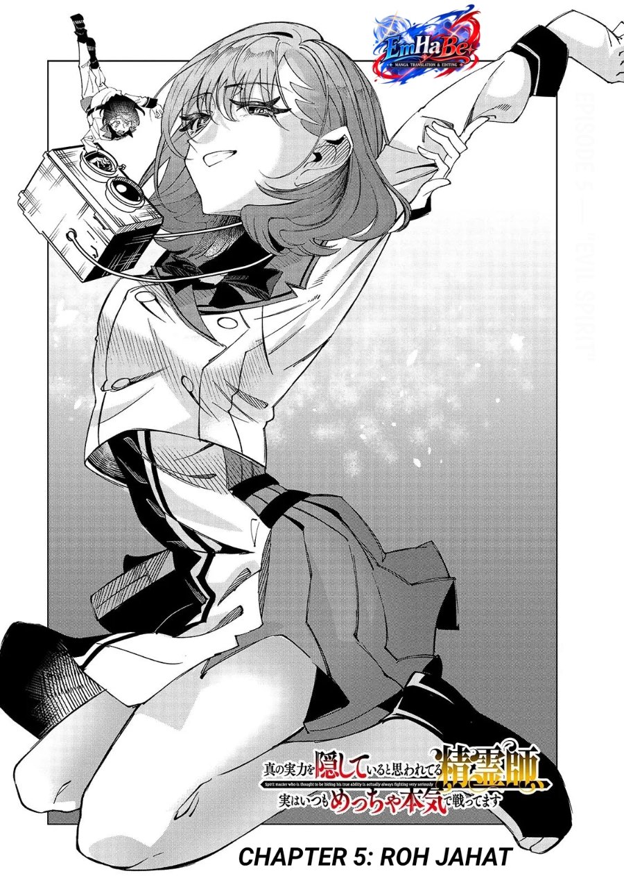 Shin no Jitsuryoku wo Kakushiteiru to Omowareteru Seireishi, Jitsuwa Itsumo Meccha Honki de Tatakattemasu Chapter 5 - Page 6