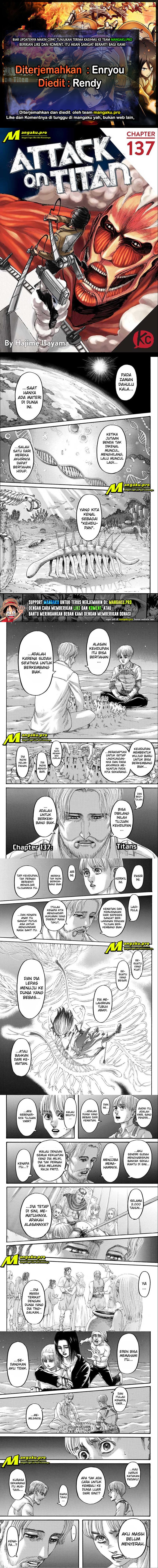 Baca Shingeki no Kyojin - Chapter 137 halaman 1