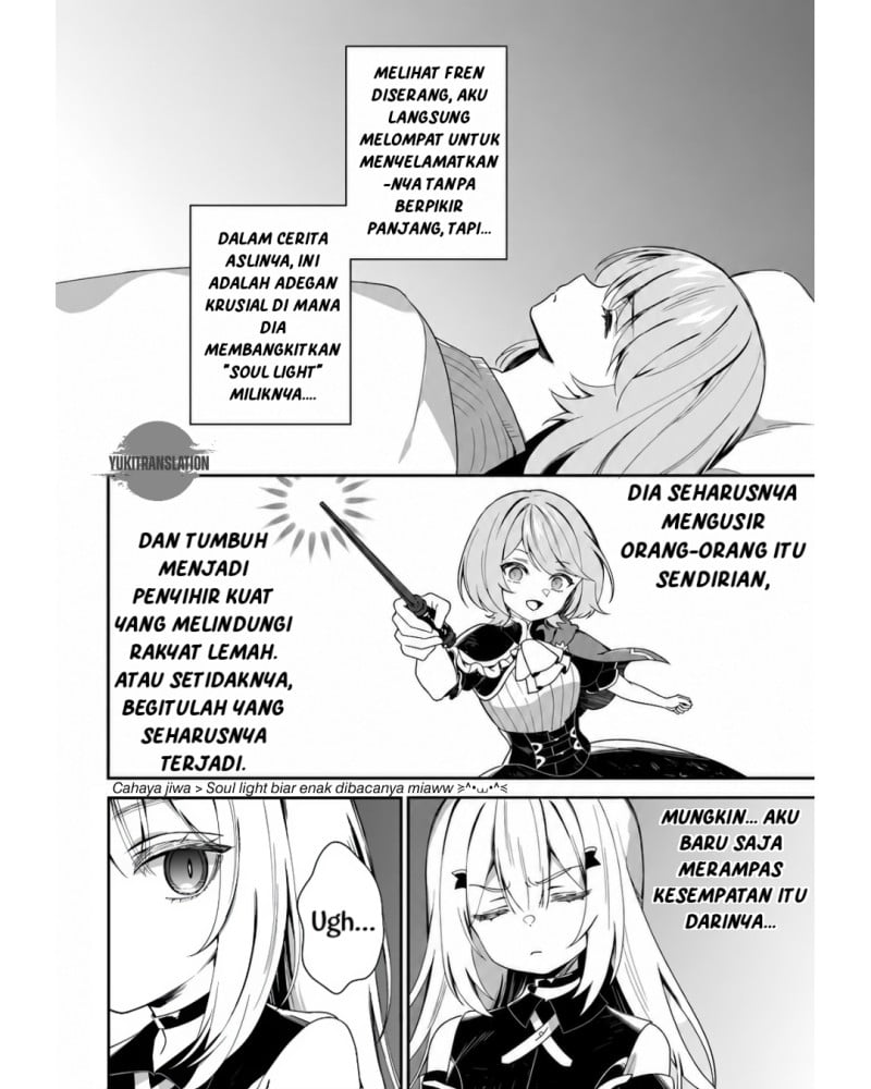 Baca Shinigami Shoujo wa Kage kara Oshi o Nagametai: Akuyaku ni TS Tensei Shita kedo, Kossori Gensaku Chara o Kansatsu Shi ni Ikimasu! - Chapter 2 halaman 13